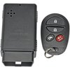 Motormite 4 Button Keyless Entry Remote Key Fob, 99135 99135
